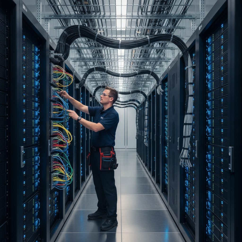 Certificação de Rede em Data Centers — Por Que o Padrão é Mais Rigoroso