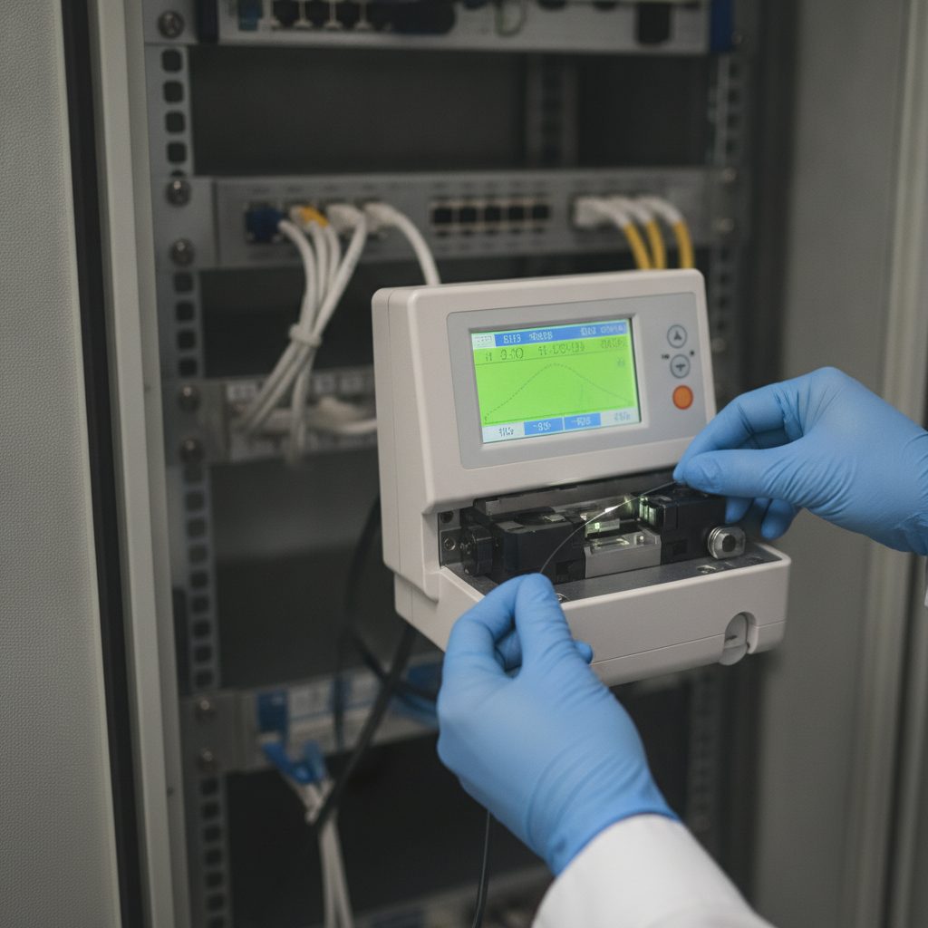 Fusão de Fibra Óptica — Guia Técnico de Emendas e OTDR